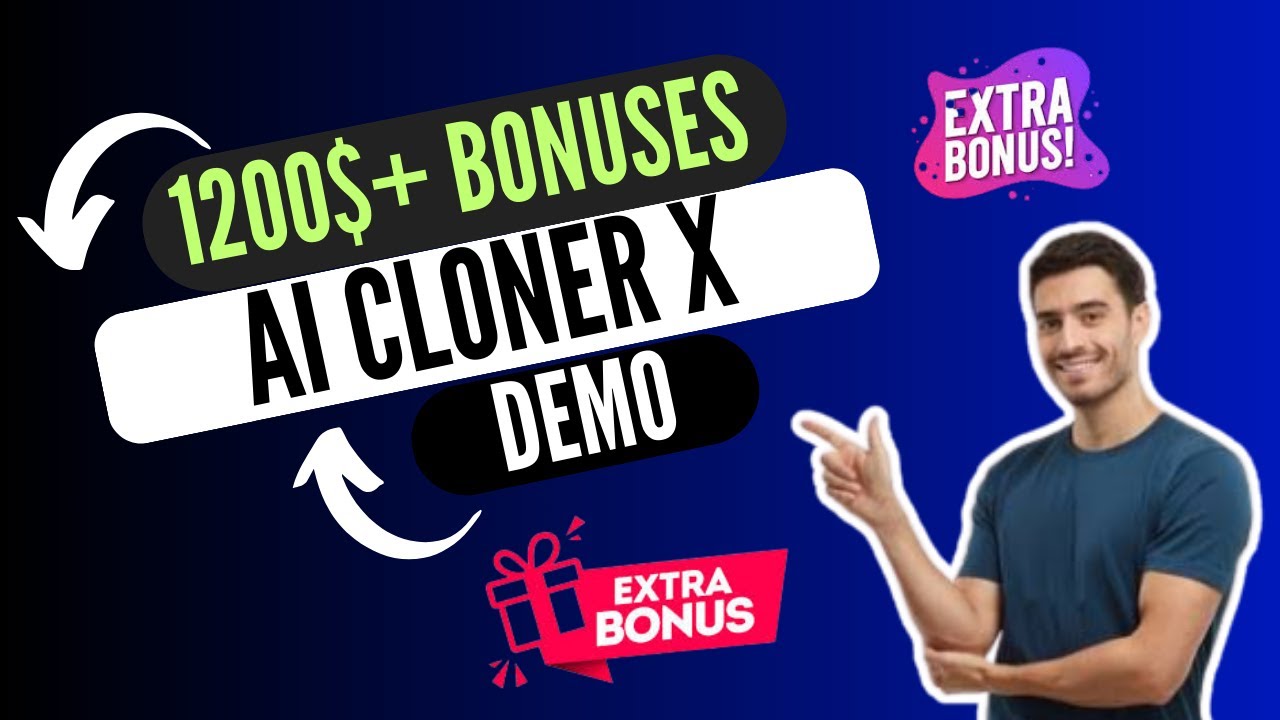 AI Cloner X Review & Demo  🔥 WARNING 🔥 Don't Miss My Insane 🎁 BONUSES!