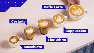 What's the difference between latte macchiato and cappuccino?