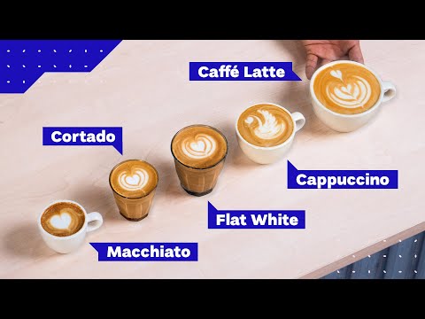 Video: Forskellen Mellem Flad Hvid Og Latte