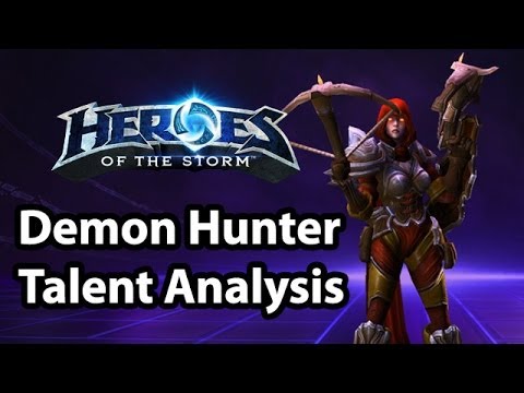 Heroes of the Storm - Demon Hunter Talent Analysis