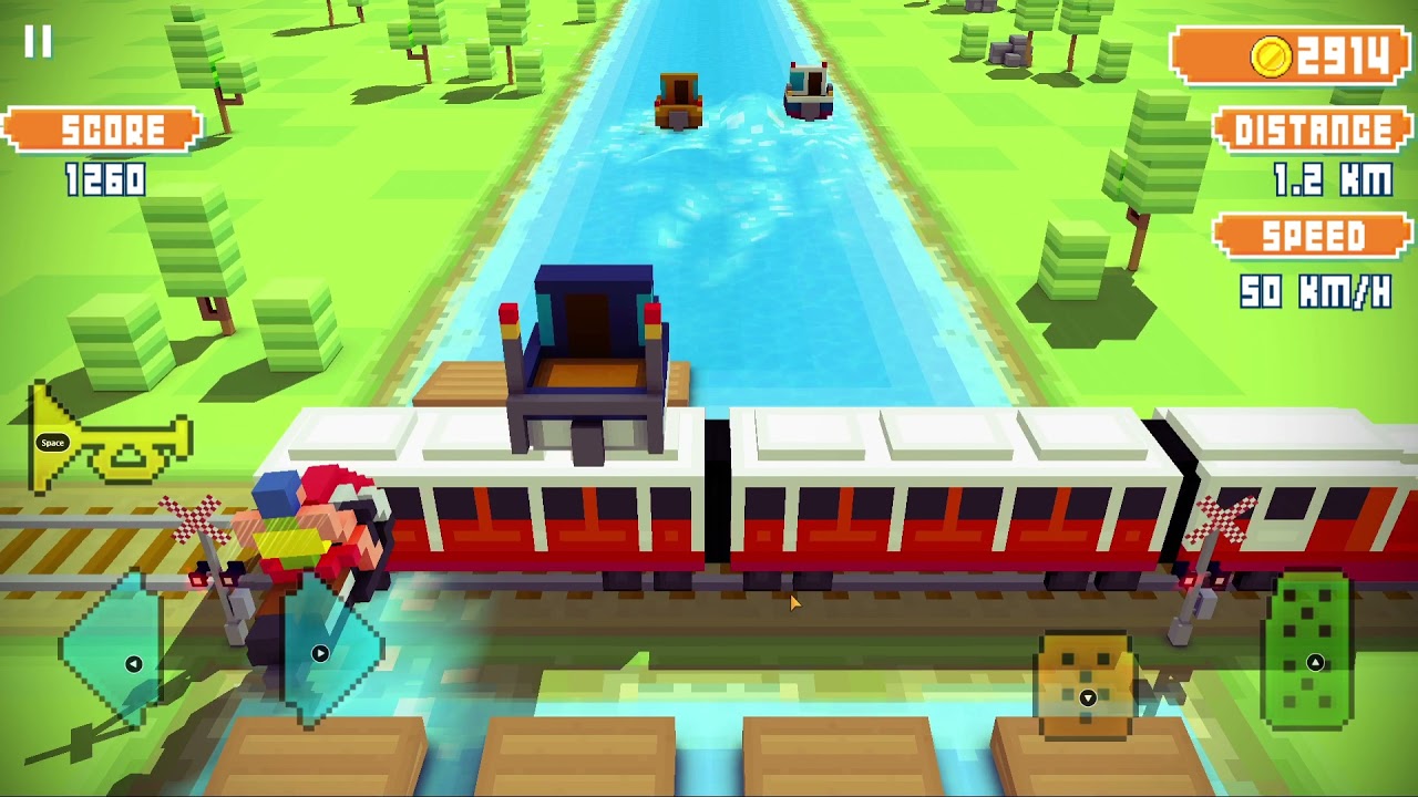 FANBOAT - BLOCKY HİGHWAY TRAFFİC RACİNG ANDROİD GAMEPLAY