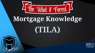 Mortgage Knowledge  (TILA) Help passing the NMLS Exam