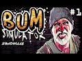 Симулятор Бомжа. Начало ▬ Bum Simulator Прохождение игры #1