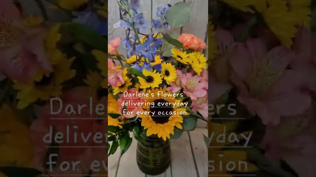 SUNFLOWERS / DARLENE'S FLOWERS/ BERKSHIRE,NY FLORIST YouTube