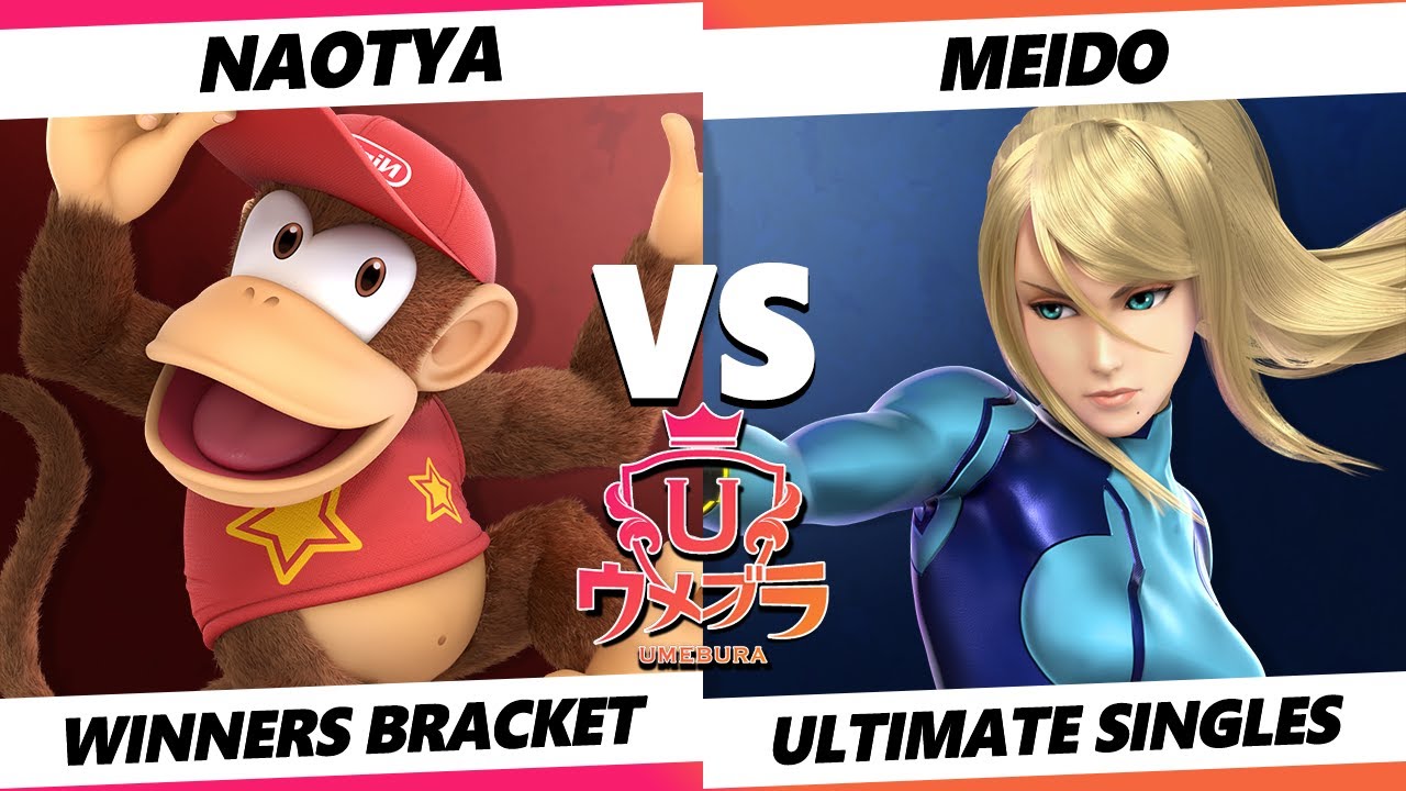 Umebura SP 11 - Naotya (Diddy Kong) Vs. Meido (ZSS) Smash Ultimate - SSBU