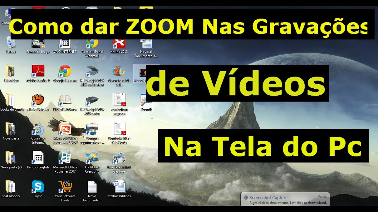 Como Tirar O Zoom Da Tela Do Pc Windows 7