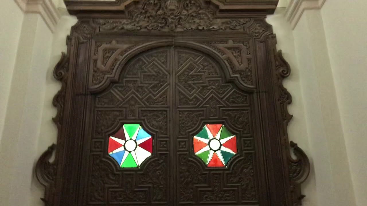 Rafael Cortés. Iglesia de Santa Bárbara de Ecija con Eugenio Benjumea 3 de diciembre de 2017