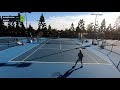 UTR Pro Tennis Series - Brisbane - 21 July 2021 - Court 11