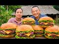 Cooking Delicious Homemade Hamburgers with My Family| Simple Countryside Life – Ly Thi Ca