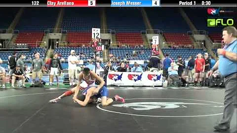 Cadet 132 - Clay Arellano (New Mexico) vs. Joseph ...