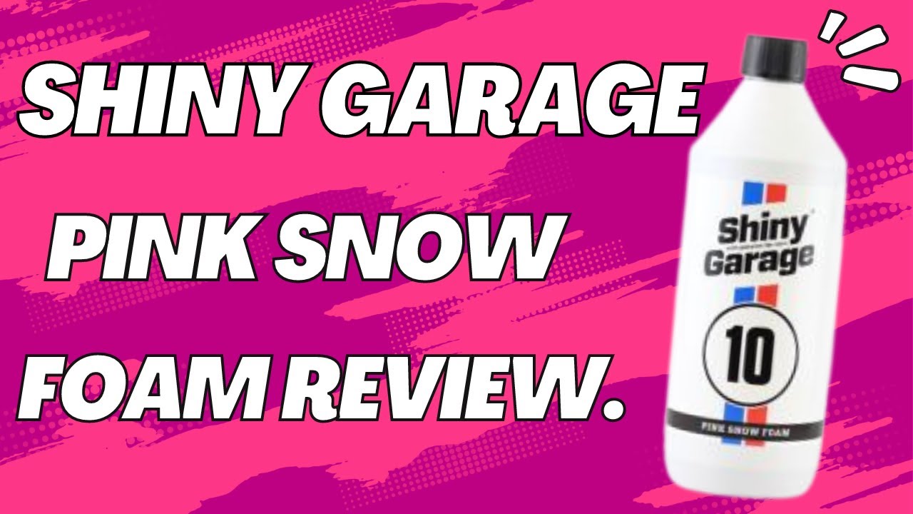 Shiny Garage Fruit Snow Foam pH neutral 1Liter 