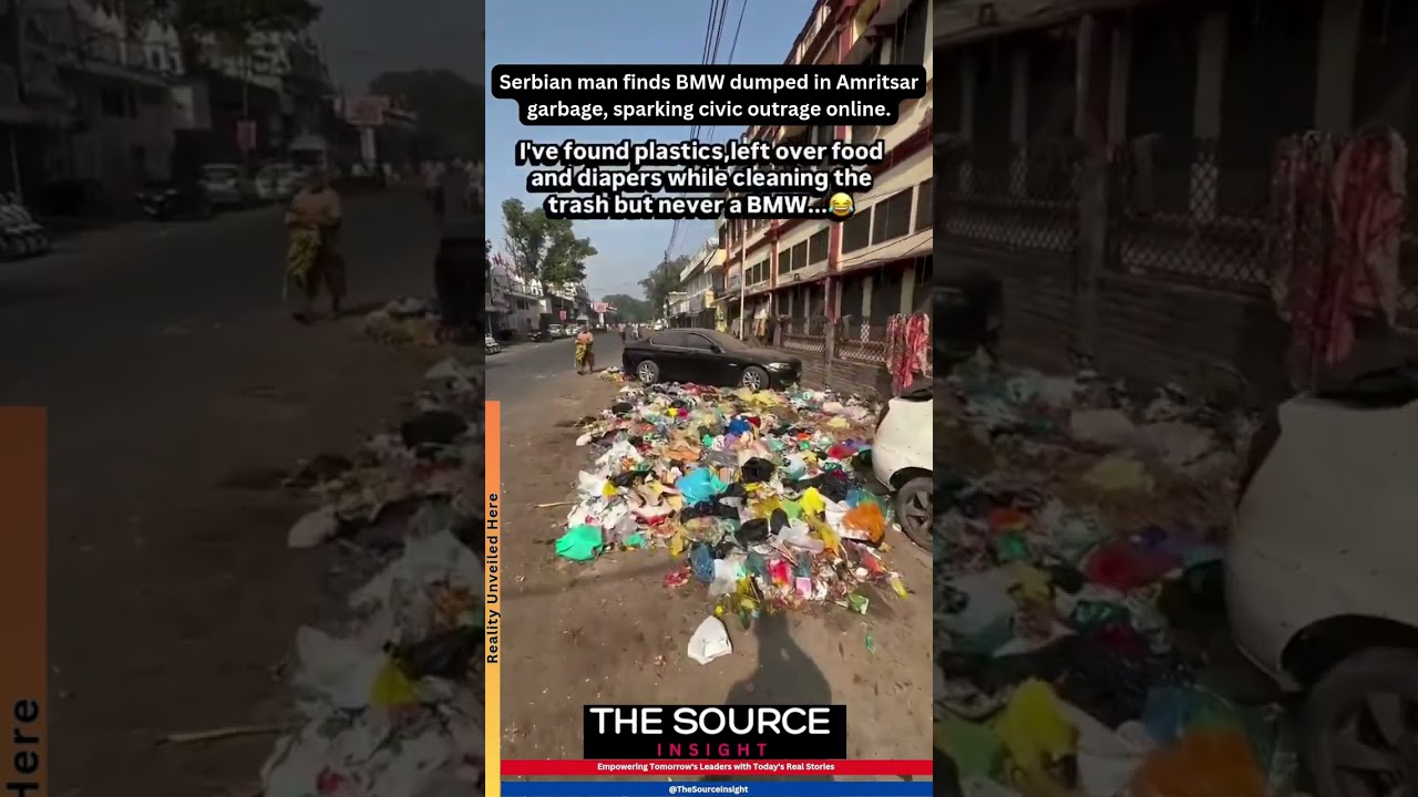 Serbian man finds BMW dumped in Amritsar garbage