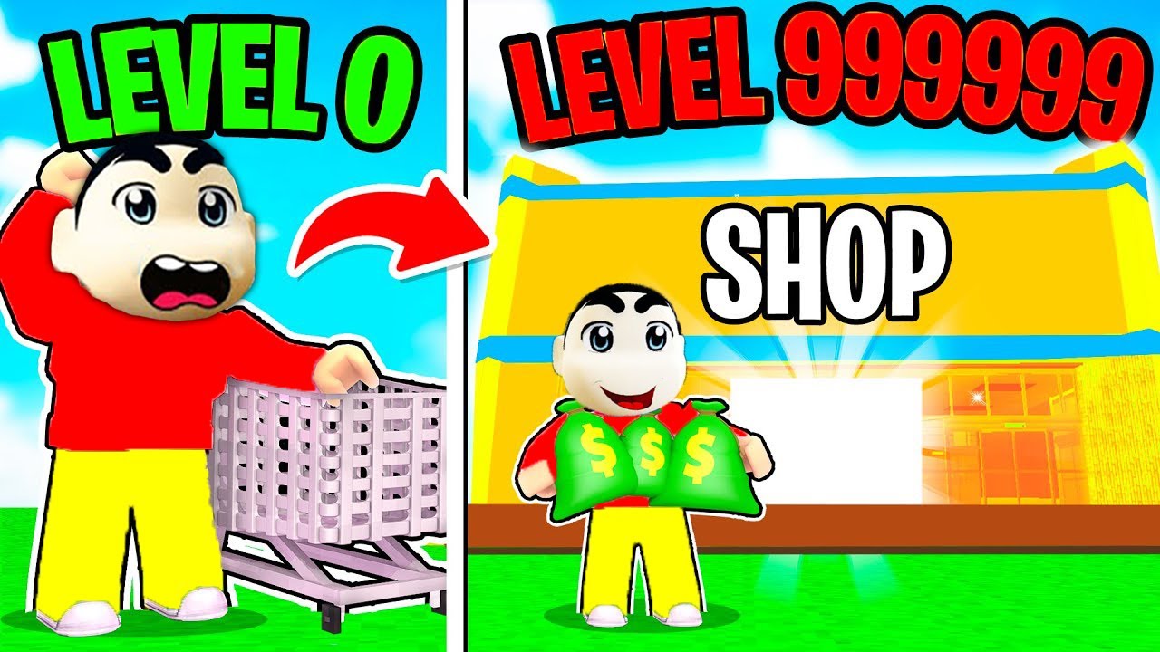 SHINCHAN and CHOP Started His Own RETAIL BUSINESS in RETAIL TYCOON 2 ROBLOX.