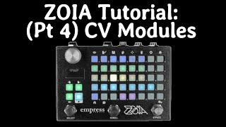 Famous CV Modules | ZOIA Tutorial Net Worth