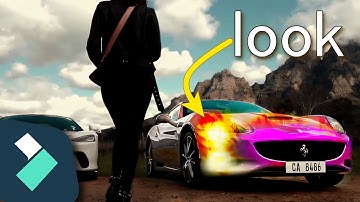 Create COLOR CHANGE EFFECT - FILMORA 12