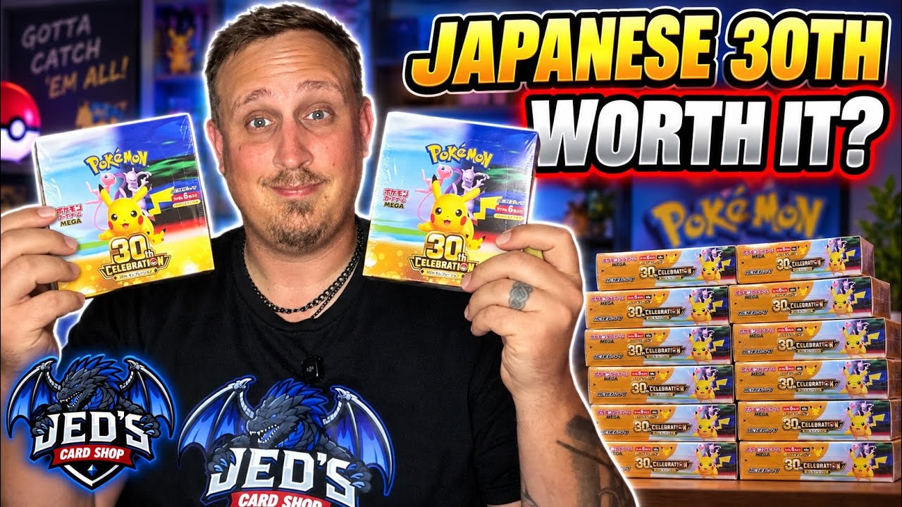 Japanese Pokémon 30th Anniversary Booster Box — Is It Actually