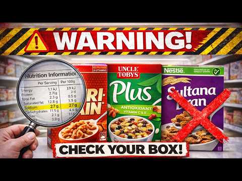 10 'Healthy' Breakfast Cereals Sold in Australia (The Sugar Will Shock You)!