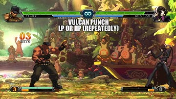 KOF XIII CLARK MOVES (CONSOLE VERSION)