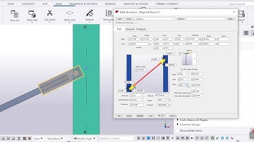 Diagonal Brace Custom Component