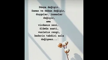 Kaderin Takdiri Asla Değişmez Güzel Sözler Anlamlı Sözler Whatsapp Durum Video Kısa Video 
