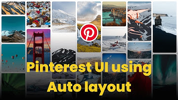 Building Pinterest UI (Masonry  Grids) using @Figma Auto Layout