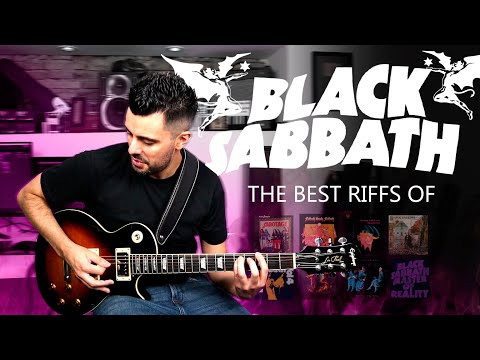 Los mejores RIFFS de BLACK SABBATH | The best riffs of BLACK SABBATH | Marcos García