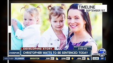 Chris Watts will be sentenced Monday for murders