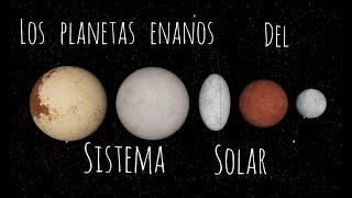 Conoces los cinco Planetas enanos del Sistema Solar?