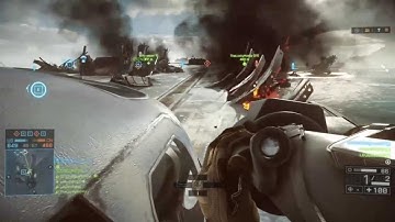 BF4 SRAW attack boat kill from little bird.