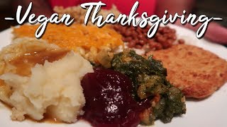 What We Ate: Vegan Thanksgiving 2018 (Family of 8)