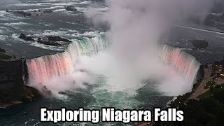 Exploring Niagara Falls! (Abandoned Ship, Hydro Canal, Skylon Tower And More!)
