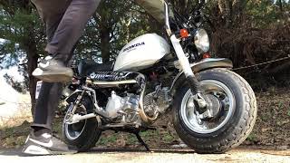 ゴリラ 88cc スペクラ 始動動画 　モンキー　4mini