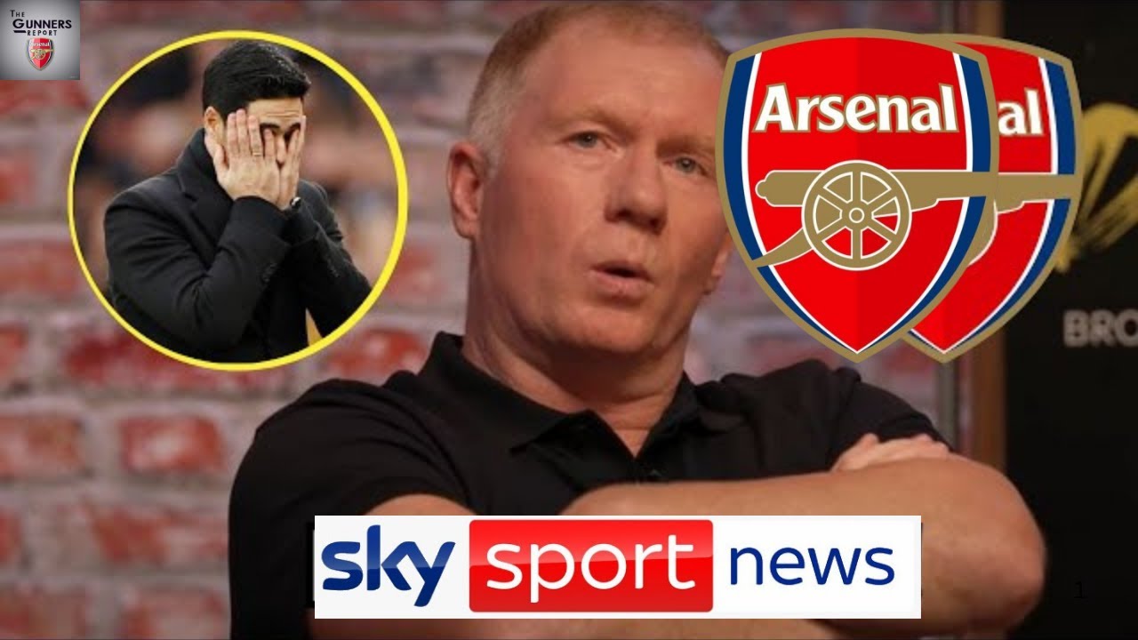 3 THINGS PAUL SCHOLES SAID ABOUT GARY NEVILLE'S ARSENAL PREDICTION
