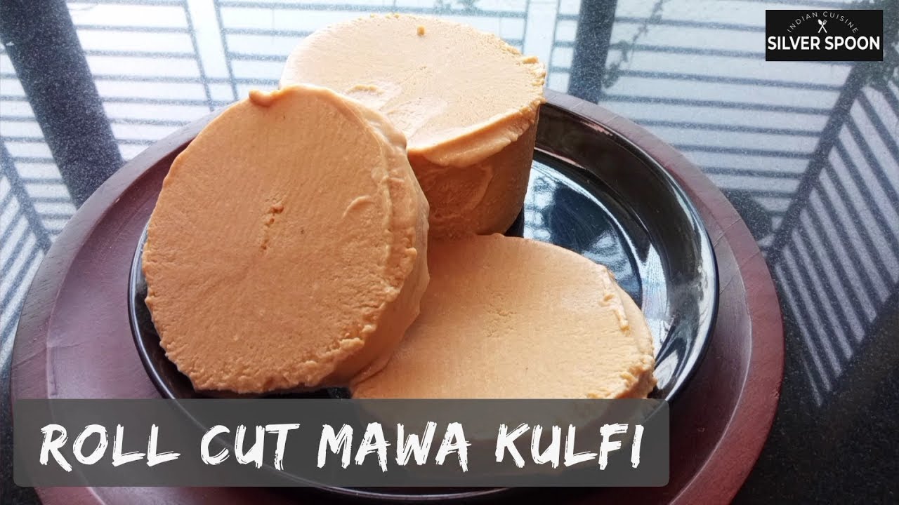 Roll Cut Mawa Kulfi | Summer Special Recipe | Homemade Recipe ~ Silver Spoon