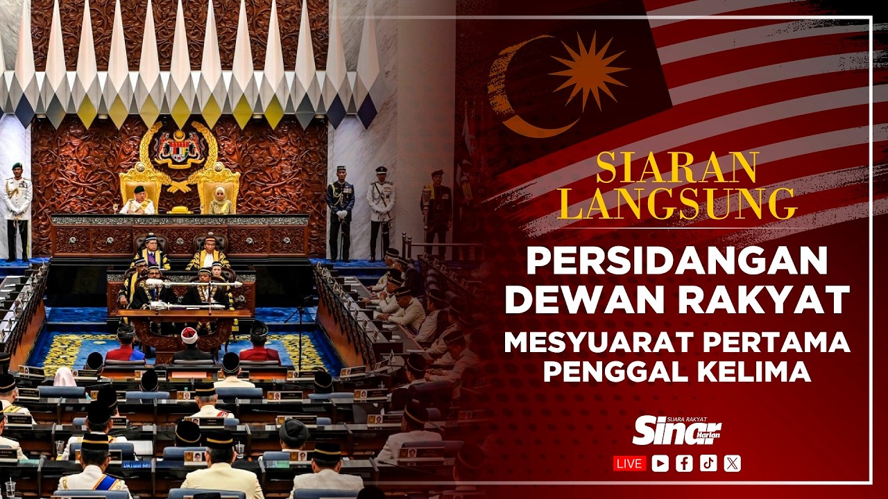 [LIVE] Persidangan Dewan Rakyat | Mesyuarat Pertama Penggal Kelima | 3 Mac 2026 I Sesi Pagi