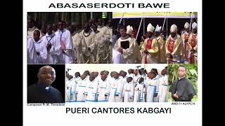 ABASASERDOTI BAWE (a song of Fr Theodose M.) performed BY PUERI CANTORES KABGAYI