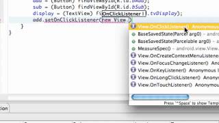 Android Application Development   9   Set up a Button with OnClickListener
