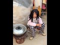 I gave myself a perm while helping to make a fire. What is this called? Naughty Child Series Childh