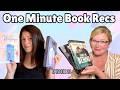 One Minute Book Recs - Dark Romance, Alien, Angst, Cheating, Age Gap, Cowboy, Feuding Families