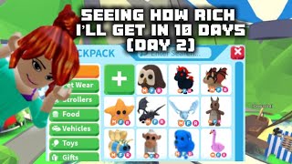 Day 2 of getting rich in adopt me#adoptmeroblox