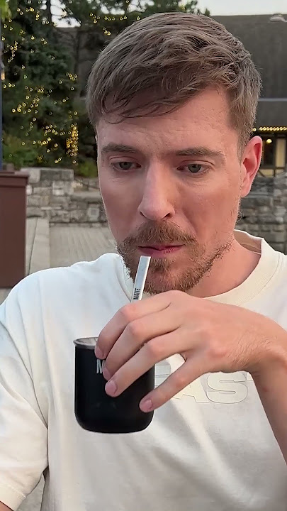 MRBEAST prueba MATE y habla de MESSI Y RONALDO