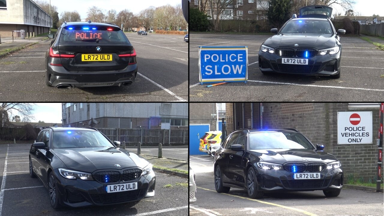 Tour of the Unmarked BMW M340I at Havant Police Station!