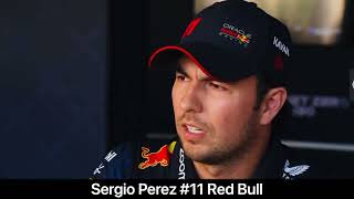 F1 2023 Bahrain Sergio Perez Interview