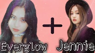 EVERGLOW 'DUN DUN' feat. JENNİE KİM [ mashup ] #keşfet