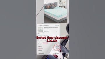 Upgrade your sleep game with gel memory foam mattress topper