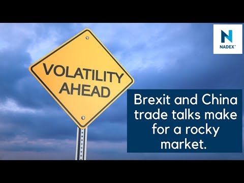 Brexit and China trade talks make for a rocky market.