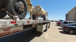 #658 Batteries Tires Army Stuff and A/C Units The Life of an Owner Operator Flatbed Truck Driver