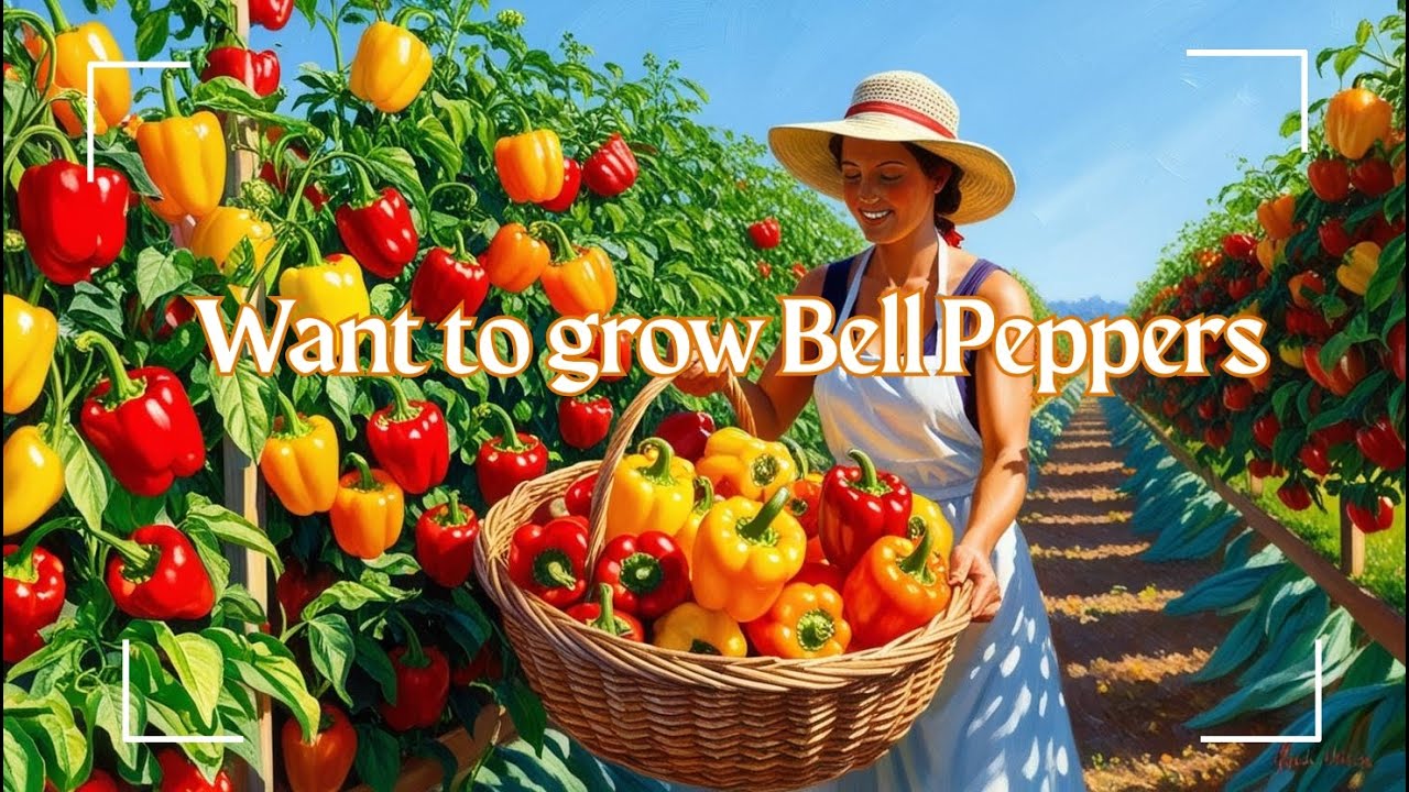 How to Grow Bell Peppers at Home – Step by Step Guide! for Beginners ...