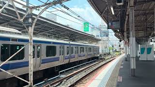 トプナン！！E531系0番台カツK401編成上野駅9番線発車シーン