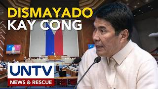 Sen. Erwin Tulfo, dismayado sa mga mambabatas sa Mababang Kapulungan